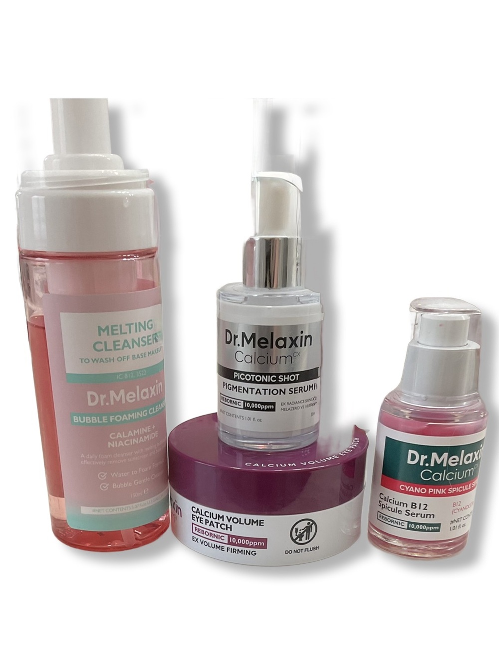 4 Piece DR MELAXIN face care set